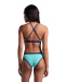 Arena Icons Bikini Cross Back Solid Water/Navy 