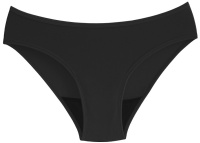 WUKA Swim Bikini Brief Light Flow Black