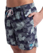 Arena Beach Boxer Allover Asphalt Multi