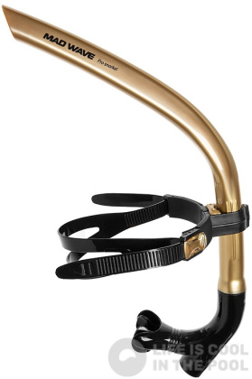 Mad Wave Pro Snorkel Gold