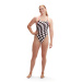 Speedo Womens Allover Digital Tie Back Chequered Flag