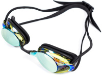 BornToSwim Freedom Mirror Swimming Goggles Nero