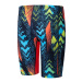 Speedo Fastskin Endurance+ Max High Waisted Jammer Boys Dark Teal/Picton Blue/Siren Red