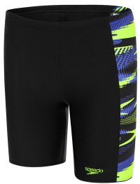 Speedo Hyperboom Panel Jammer Boys Black/Yellow